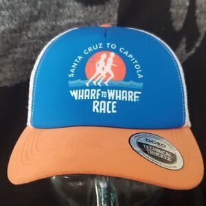 Santa Cruz to Capitola Wharf to Wharf Race Mesh Trucker Hat